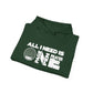 ALL_I_NEED_IS Hooded Sweatshirt image 27