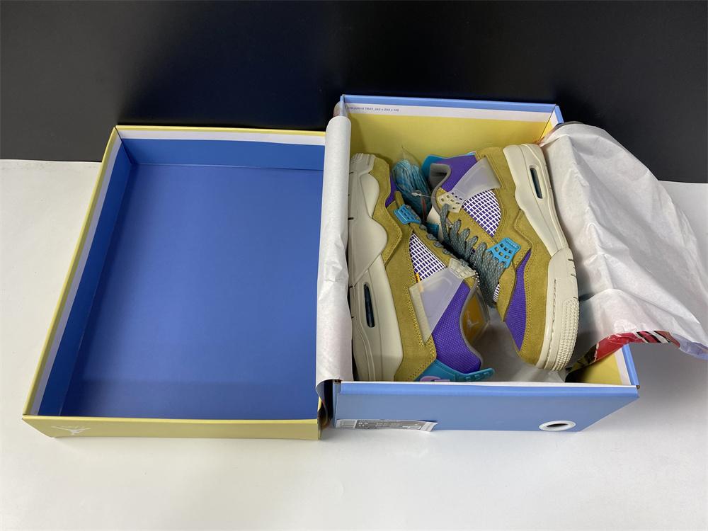 AJ 4 Retro SP 30th Anniversary Union Desert Moss Shoes Sneakers - nk0001584 image 5