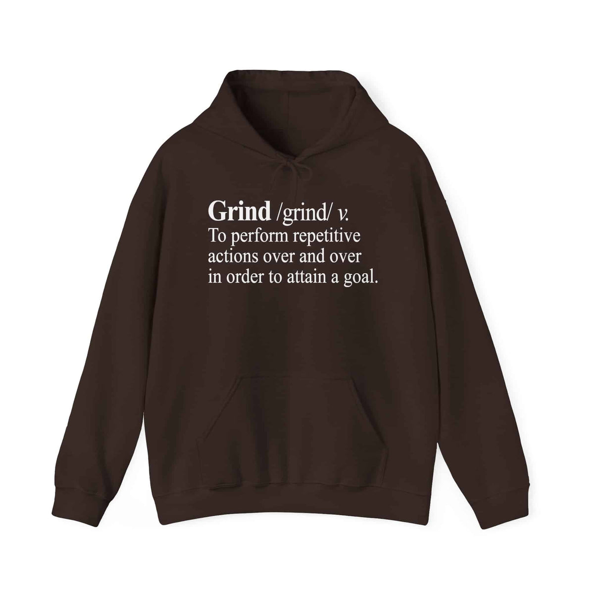 Grind Definition Sweatshirt - S, Dark Chocolate image
