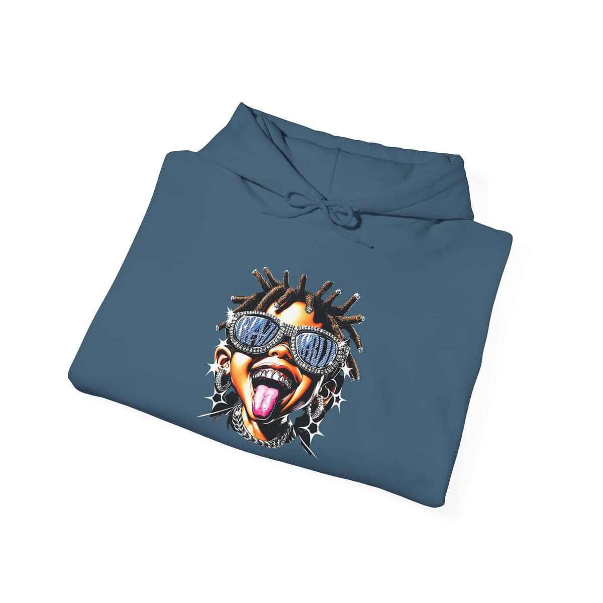 Diamond Drip Hooded Sweatshirt image 53