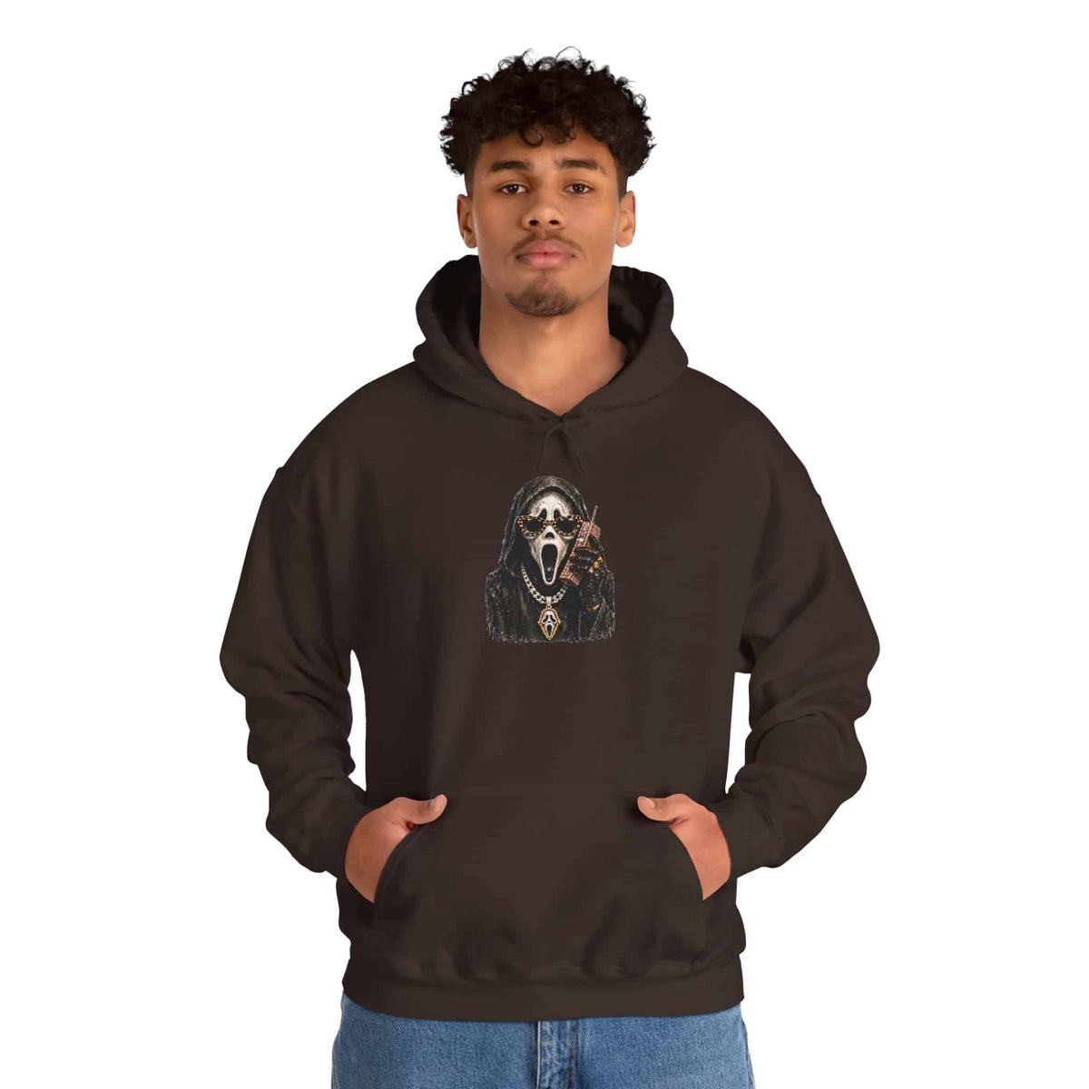 Halloween Ghostface Hooded Sweatshirt image 33