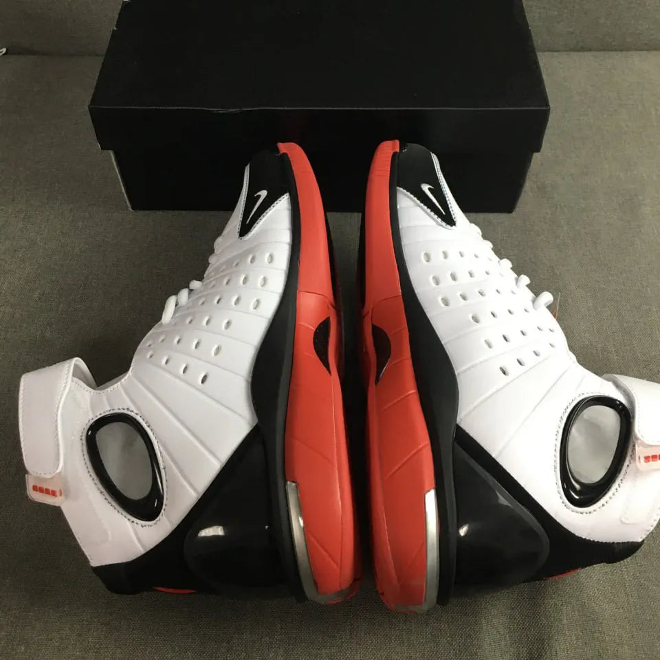 [Premium] Air Zoom Huarache 2K4 White/Varsity Red Shoes Sneakers – nk0004796 image 4