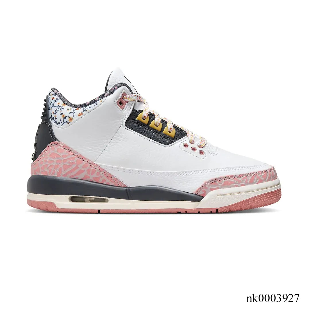 AJ 3 Red Stardust Shoes Sneakers - nk0003927 image 0