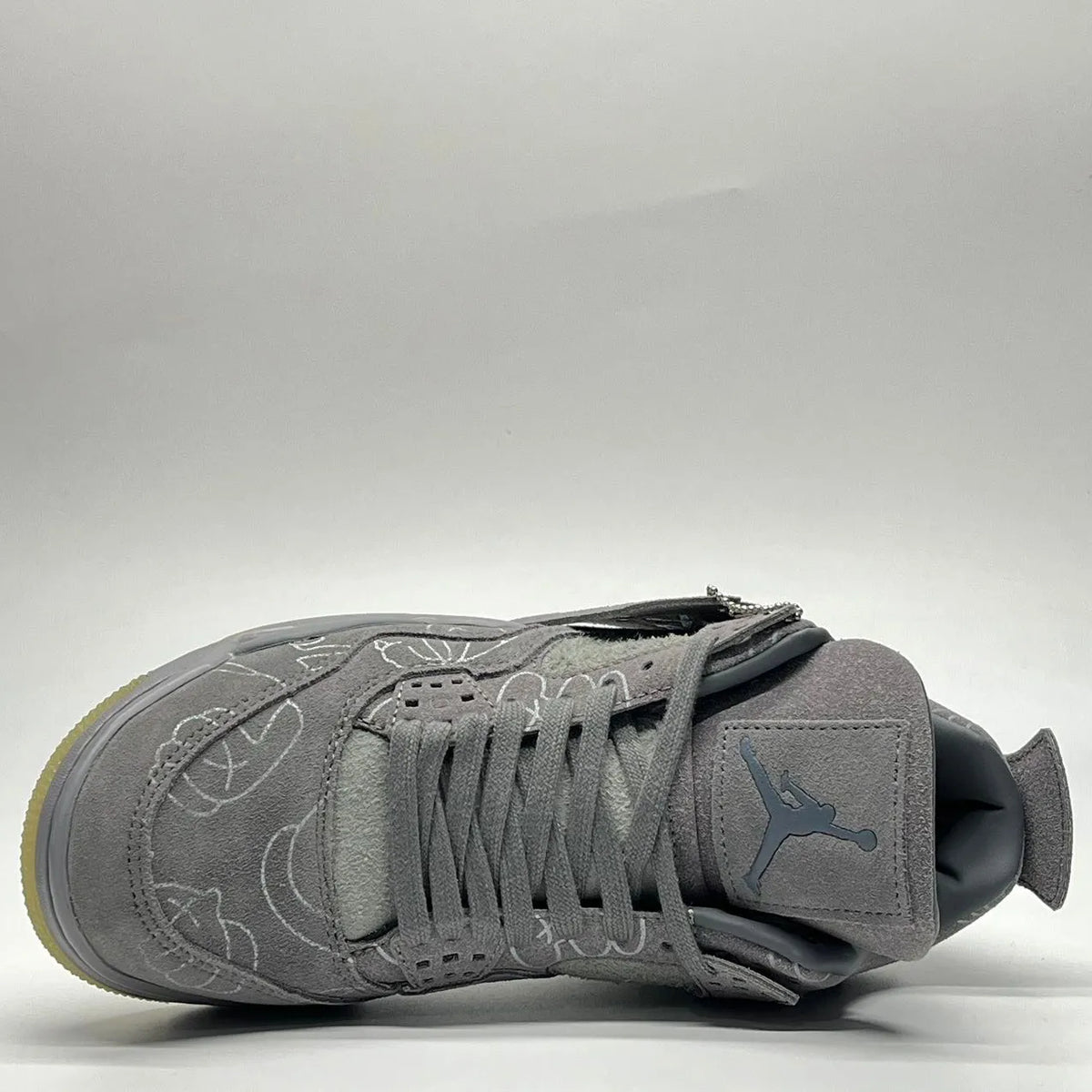 KAWS x AJ 4 Cool Grey Shoes Sneakers – nk0003104 image 7