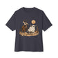 Halloween Cowboy Unisex Oversized Boxy Tee image 32