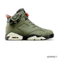 Travis Scott x AJ 6 Olive Shoes Sneakers – nk0000015 image 0