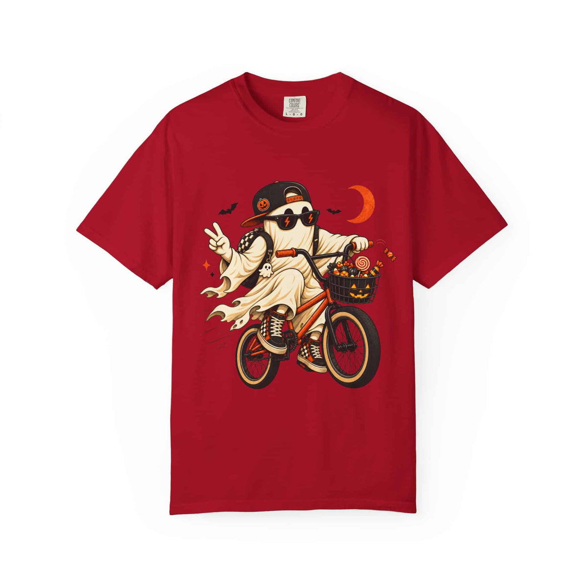 Gangster Mask Unisex Garment-Dyed T-shirt image