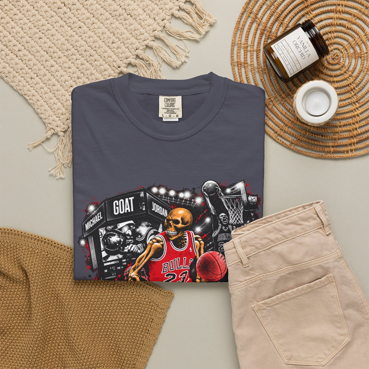 Chicago Legend 23 Unisex Garment-Dyed T-shirt image 94