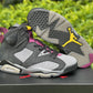 AJ 6 Bordeaux Shoes Sneakers - nk0001646 image 8