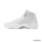 AJ 12 Triple White Shoes Sneakers - nk0004696 image 1