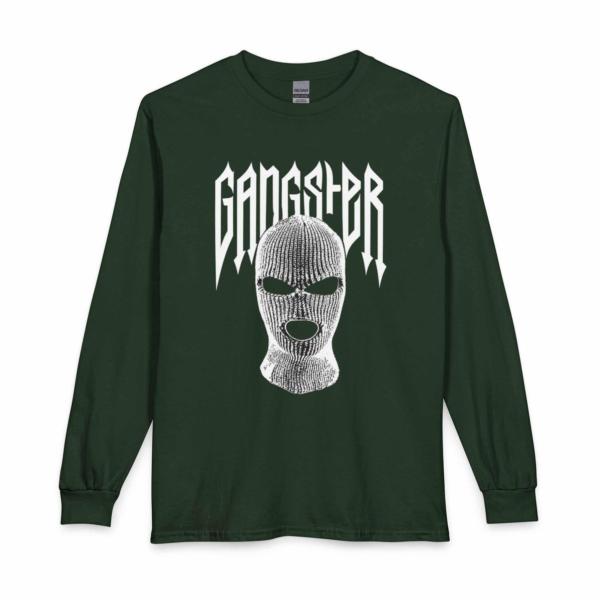 Gangster Mask Long Sleeve T-Shirt image