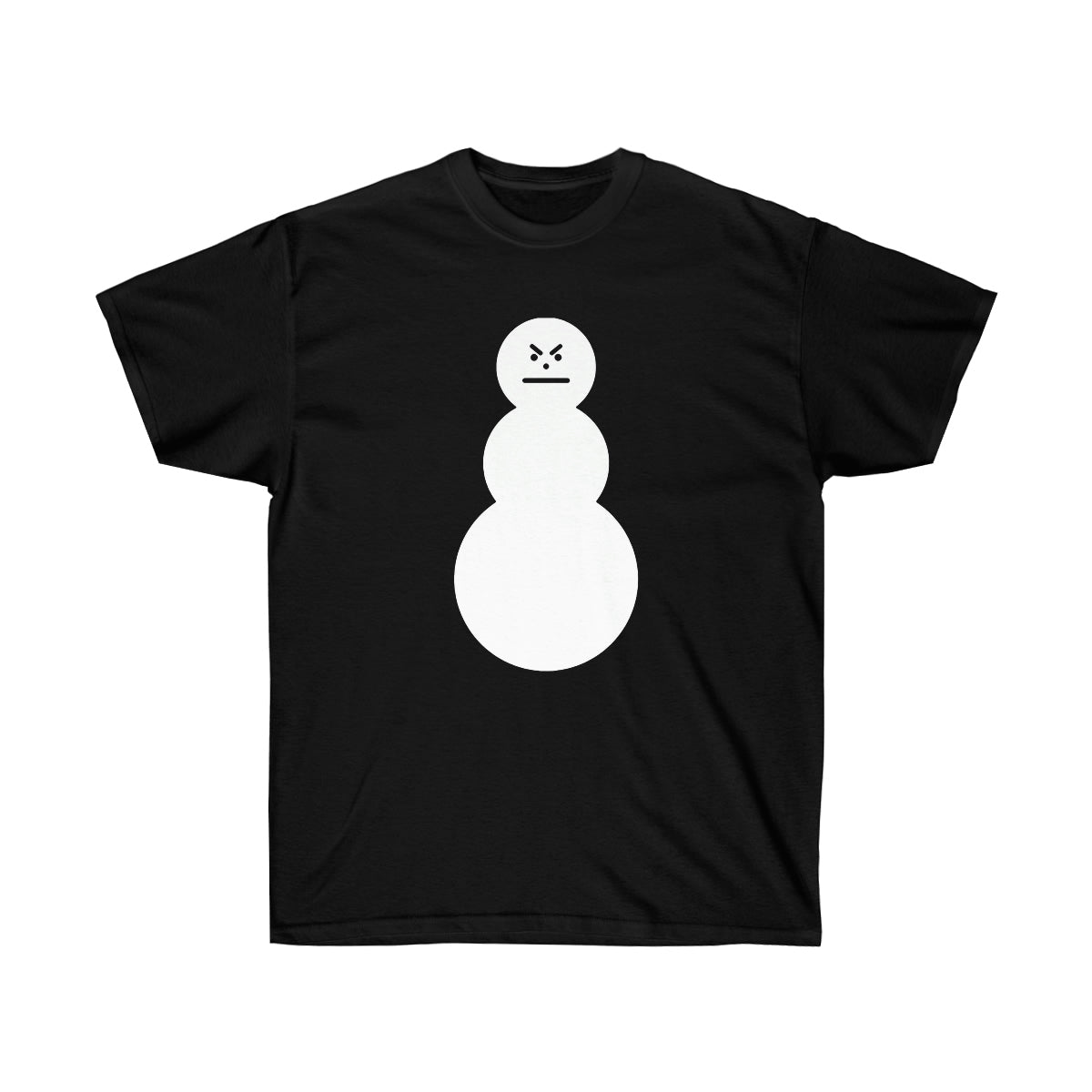 Jeezy Snowman Men T-Shirt - Black, M image