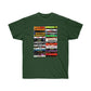 Rap Tapes Black Men T-Shirt - Forest Green, M image