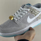 Dunk Low Barbershop Grey Shoes Sneakers - nk0001974 image 2