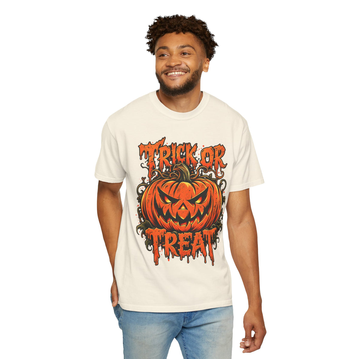 Trick or Treat Unisex Garment-Dyed T-shirt image 24