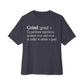 Lil Peep Unisex Oversized Boxy Tee - Dark Grey, XL image