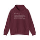 Beef Definition Hooded Sweatshirt - L, Maroon image