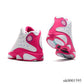 AJ 13 White Pink Blue Shoes Sneakers - nk0001595 image 6