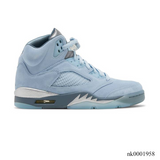 AJ 5 Retro Bluebird Shoes Sneakers - nk0001958 image 0