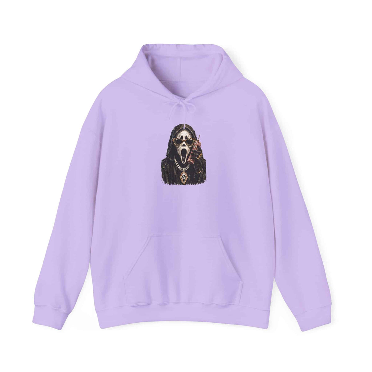 Halloween Ghostface Hooded Sweatshirt - 3XL, Orchid image