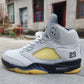 AJ 5 x A Ma Maniére "Diffused Blue" Shoes Sneakers - nk0003274 image 5