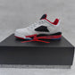 AJ 5 Retro Low Fire Red Shoes Sneakers - nk0005016 image 16