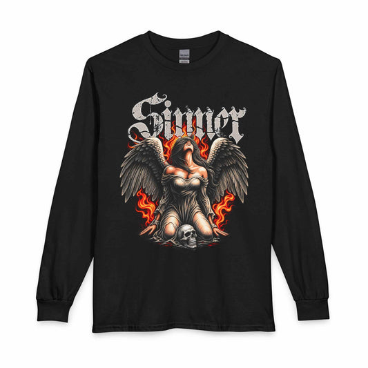 Sinner’s Flame Long Sleeve T-Shirt image 0