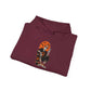 Retro Skater Skeleton Halloween Hooded Sweatshirt image 23