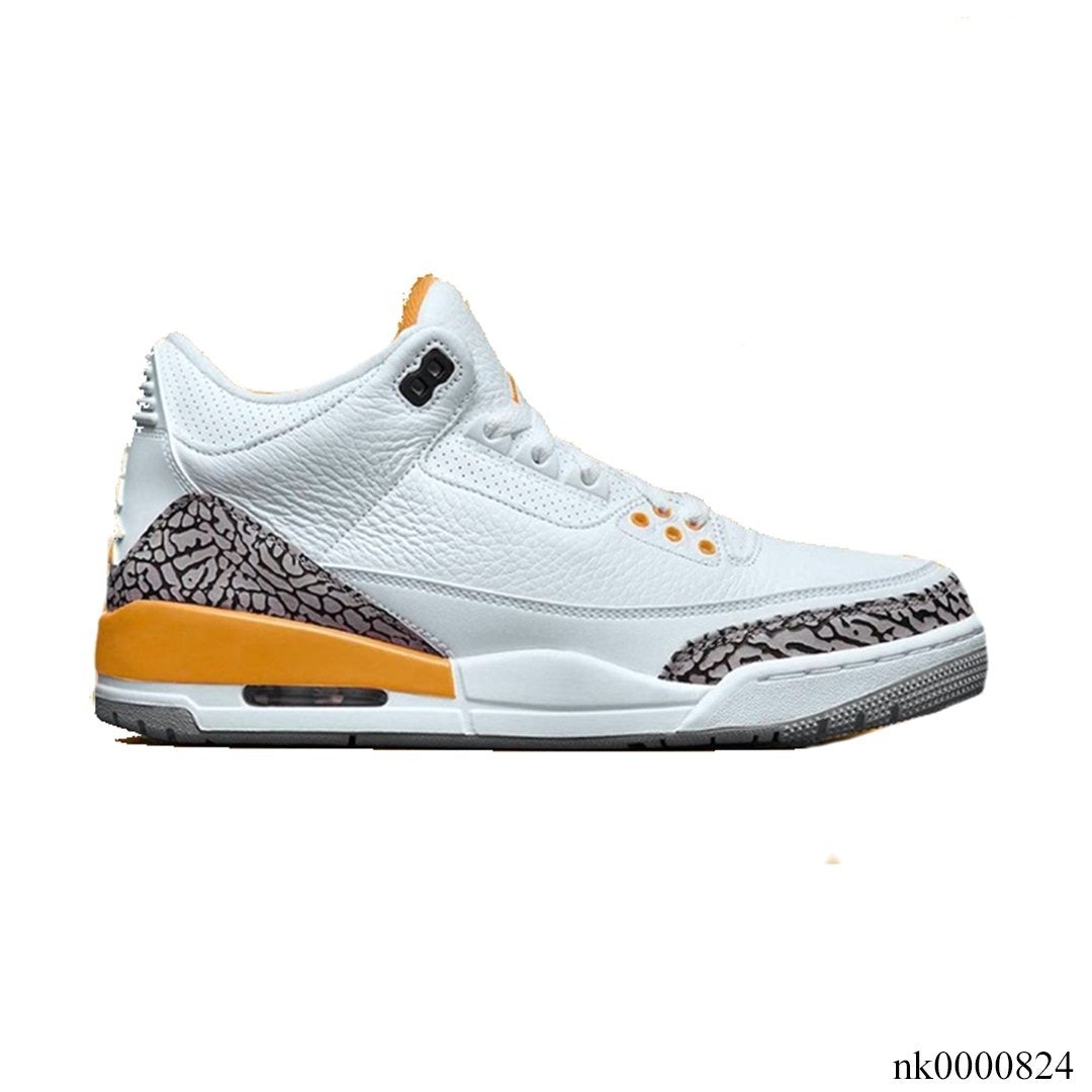 AJ 3 Laser Orange Shoes Sneakers - nk0000824 image 0