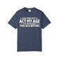 Graphic Print Unisex Garment-Dyed T-shirt – POD0034 image