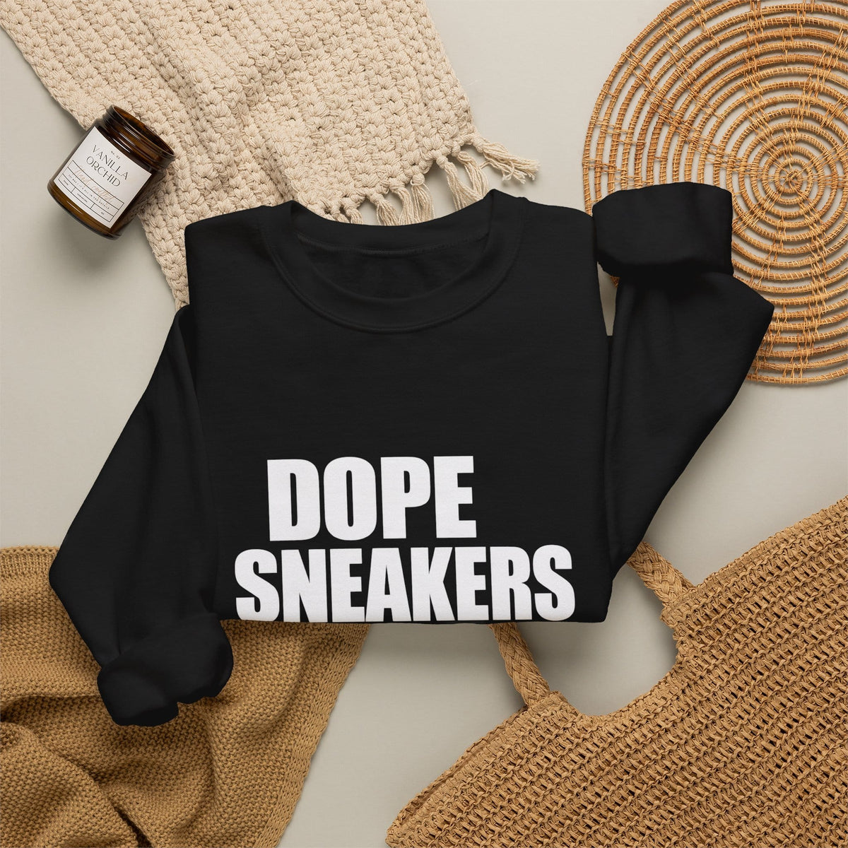 Graphic Print Crewneck Sweatshirt - POD0036 image 3