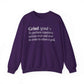 Grind Definition Crewneck Sweatshirt image