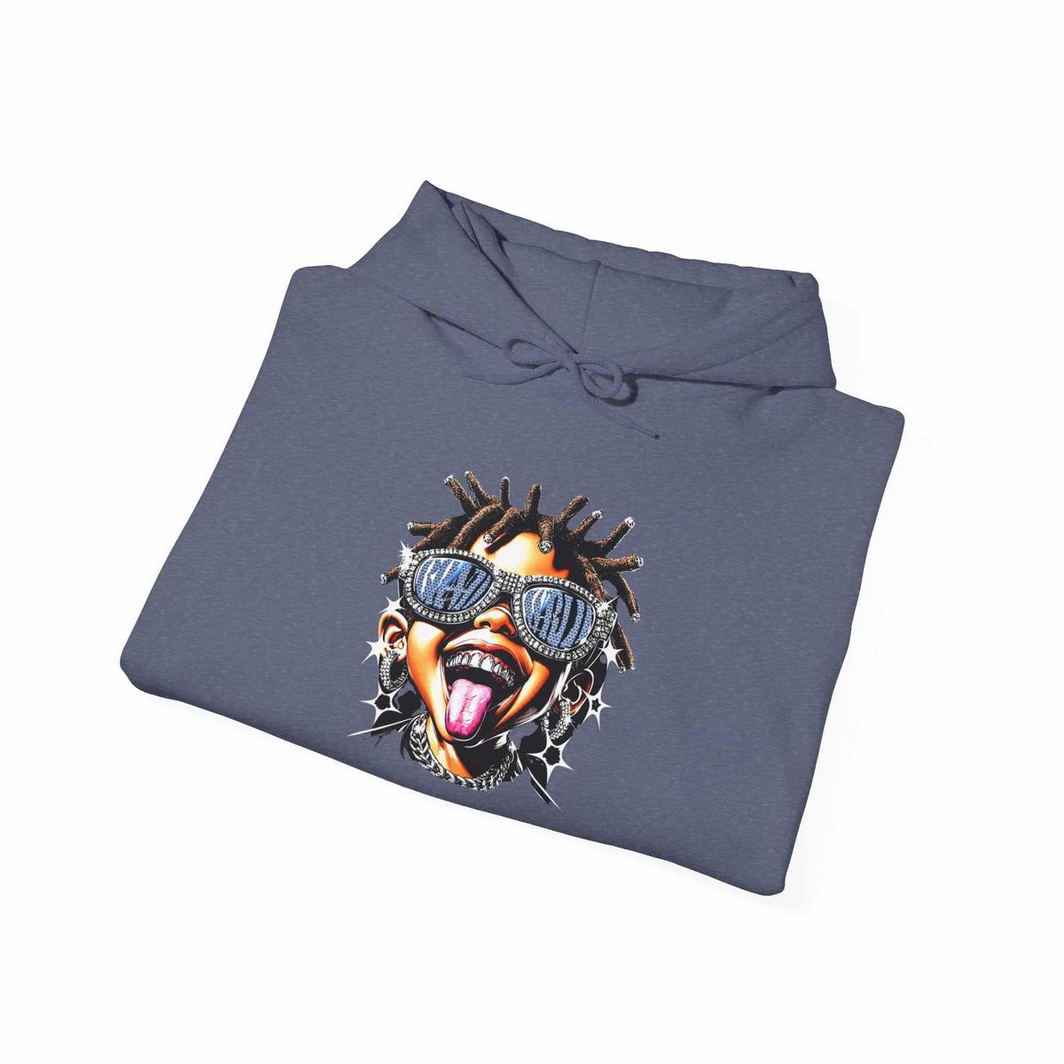 Diamond Drip Hooded Sweatshirt image 89