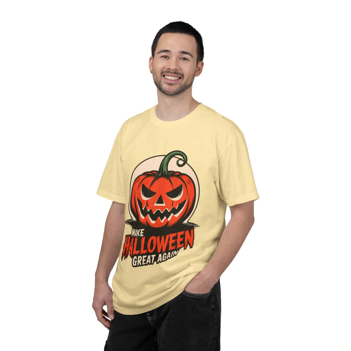 Make Halloween Great Again Unisex Garment-Dyed T-shirt image 40