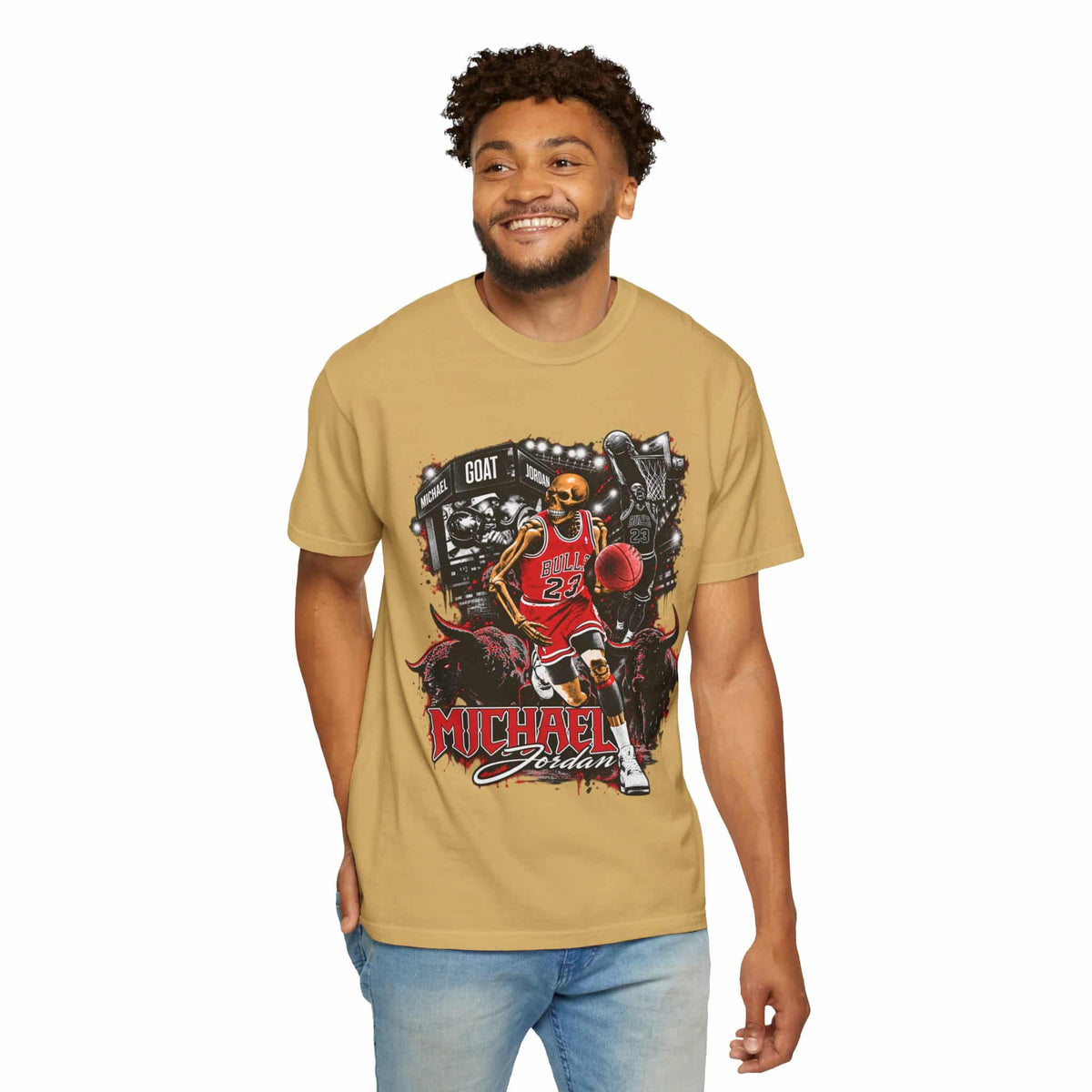 Chicago Legend 23 Unisex Garment-Dyed T-shirt image 40