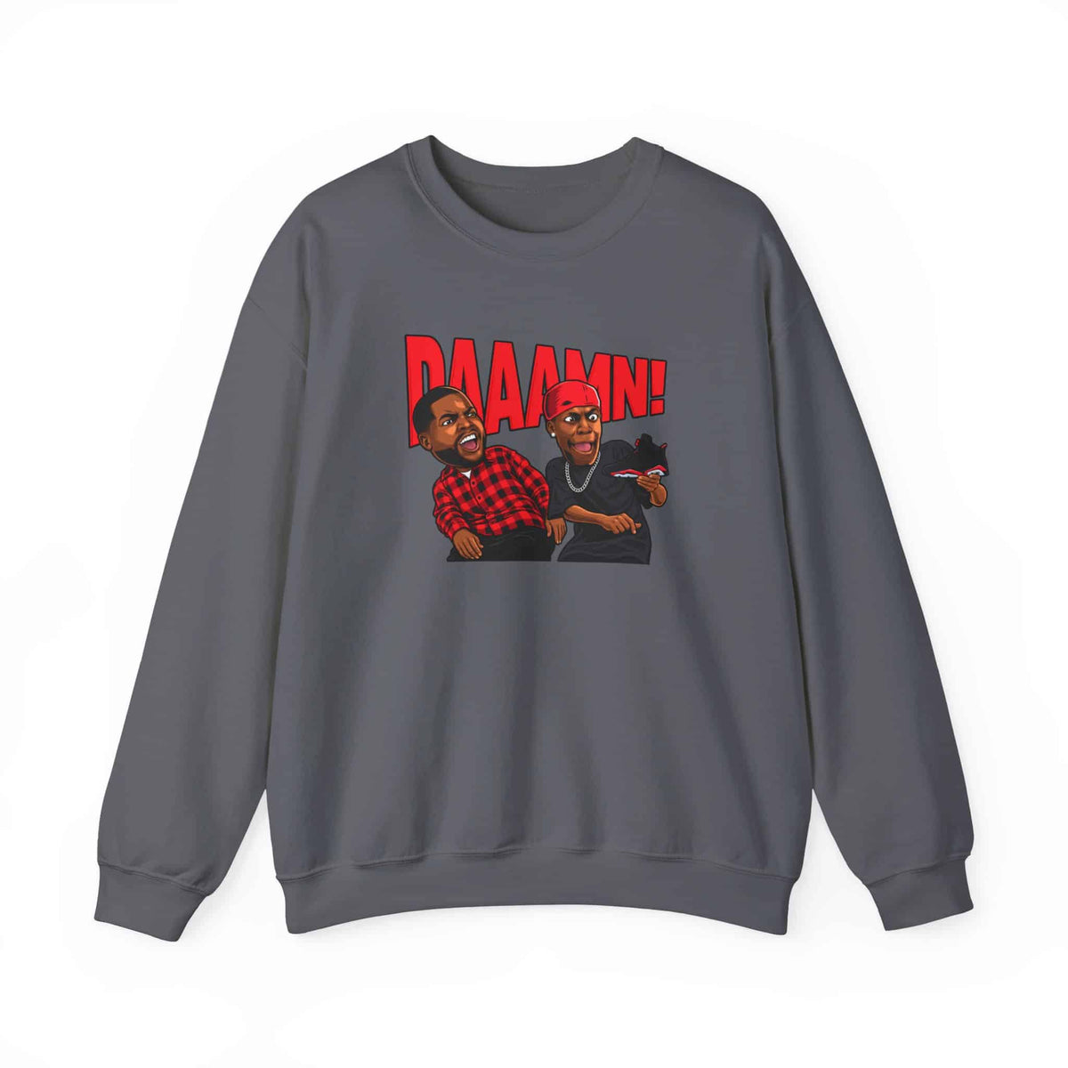 Graphic Print Crewneck Sweatshirt - POD0035 image 28