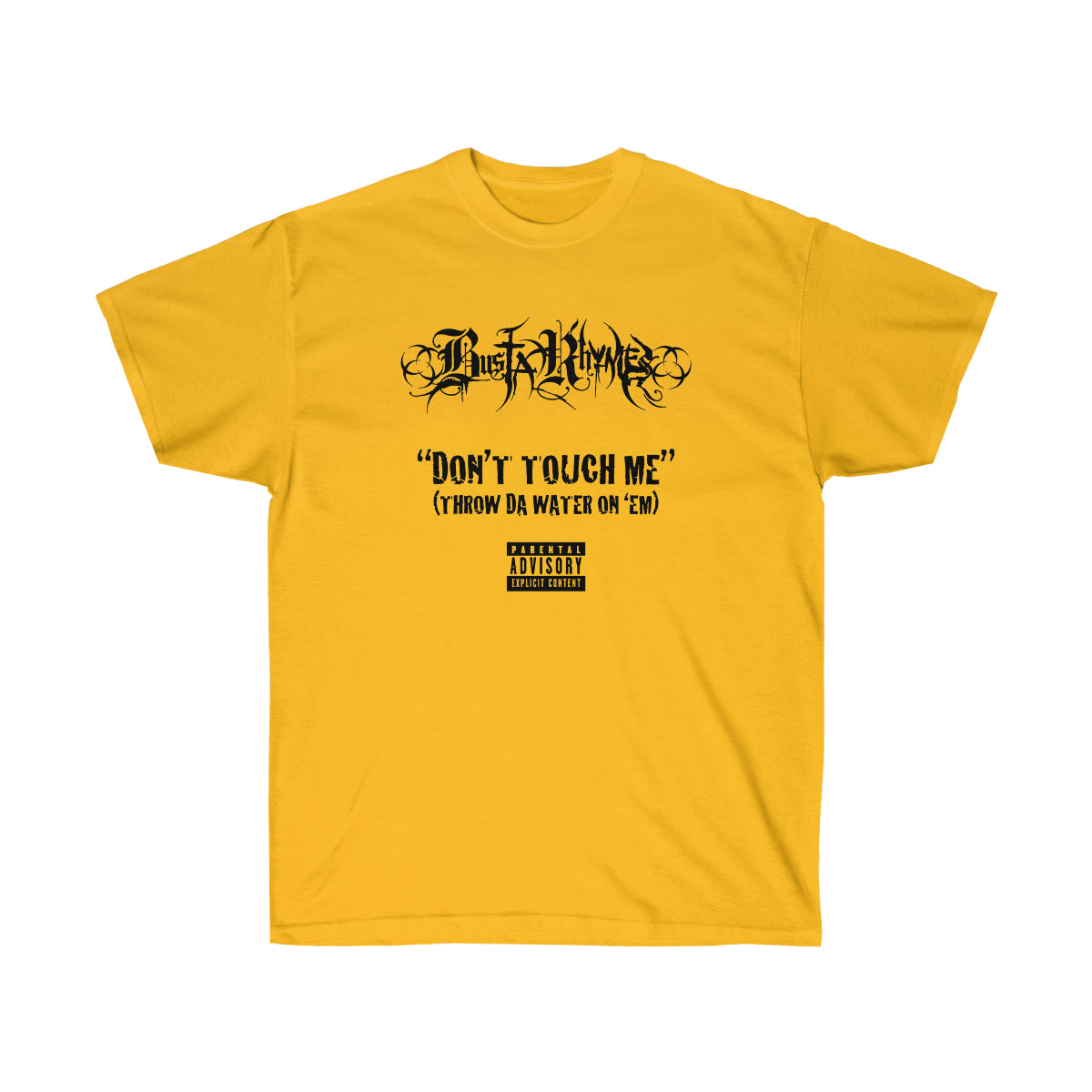 Don't Touch Me Men T-Shirt - Gold, M image
