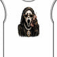 Halloween Ghostface Unisex Garment-Dyed Muscle Tee image