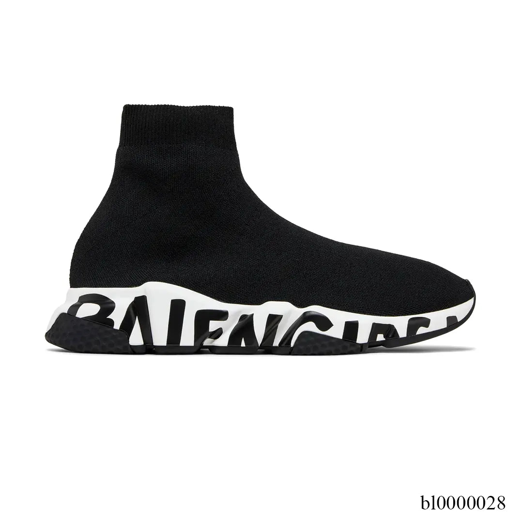 BLCG Speed Midsole Graffiti Black White Shoes Sneakers - bl0000028 image