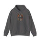 Halloween Horror Hooded Sweatshirt - XL, Charcoal image