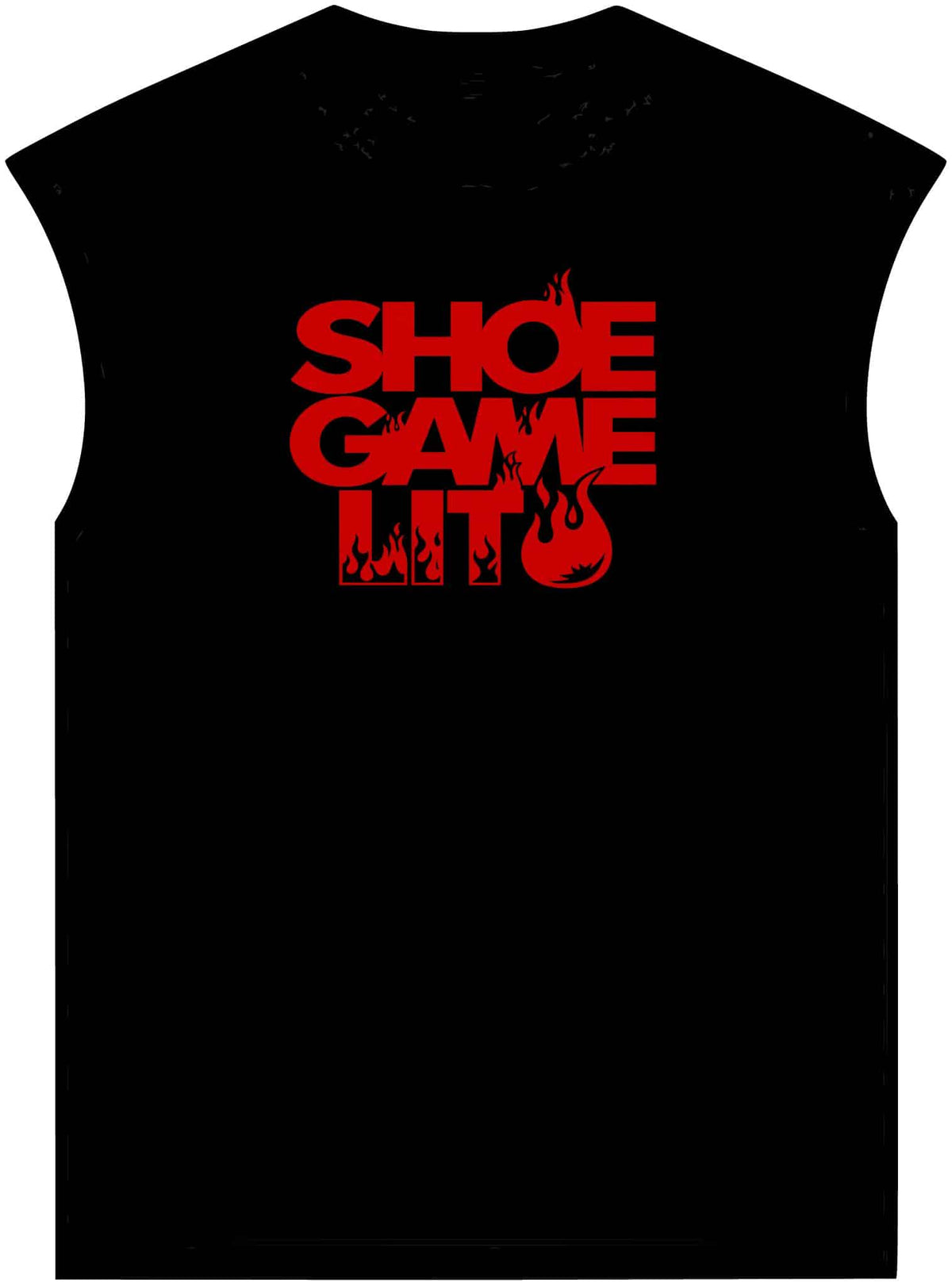 Graphic Print Unisex Garment-Dyed Muscle Tee – POD0040 image