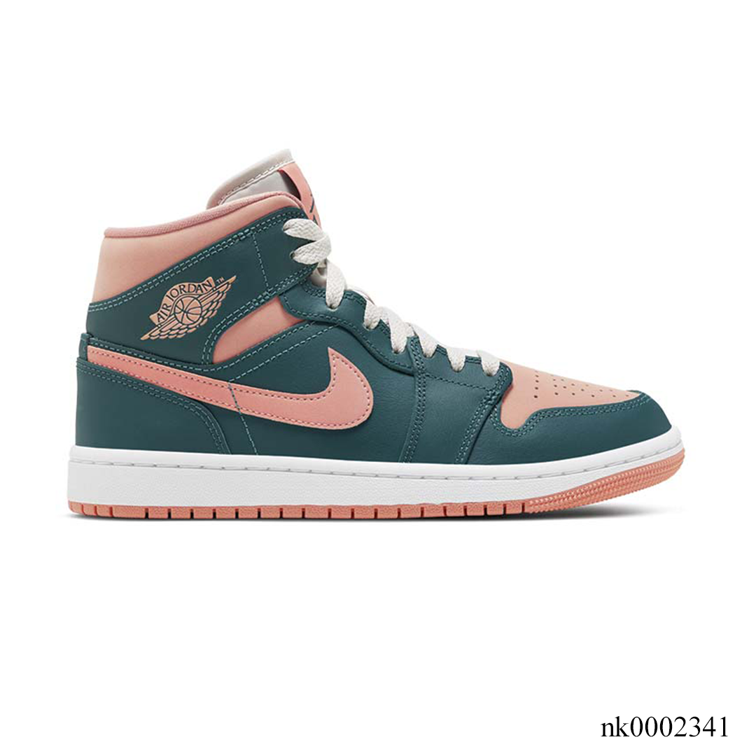 AJ 1 Mid Dark Teal Green Shoes Sneakers - nk0002341 image