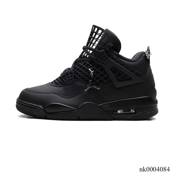 [Premium] Air Jordan 4 NET Black Shoes Sneakers - nk0004084