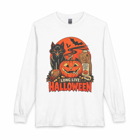 Midnight Cat Long Sleeve T-Shirt image 0