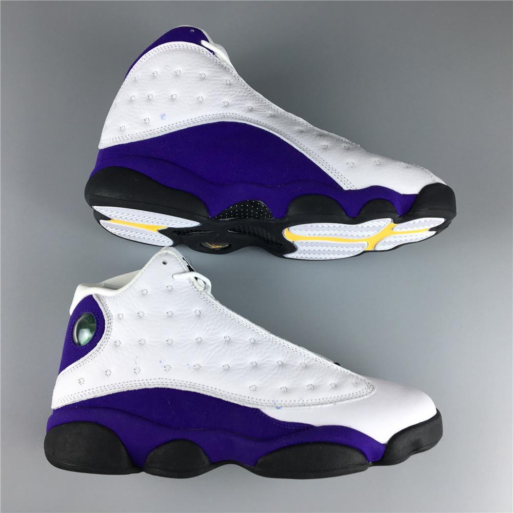 AJ 13 Retro Lakers Shoes Sneakers - nk0000270 image 5