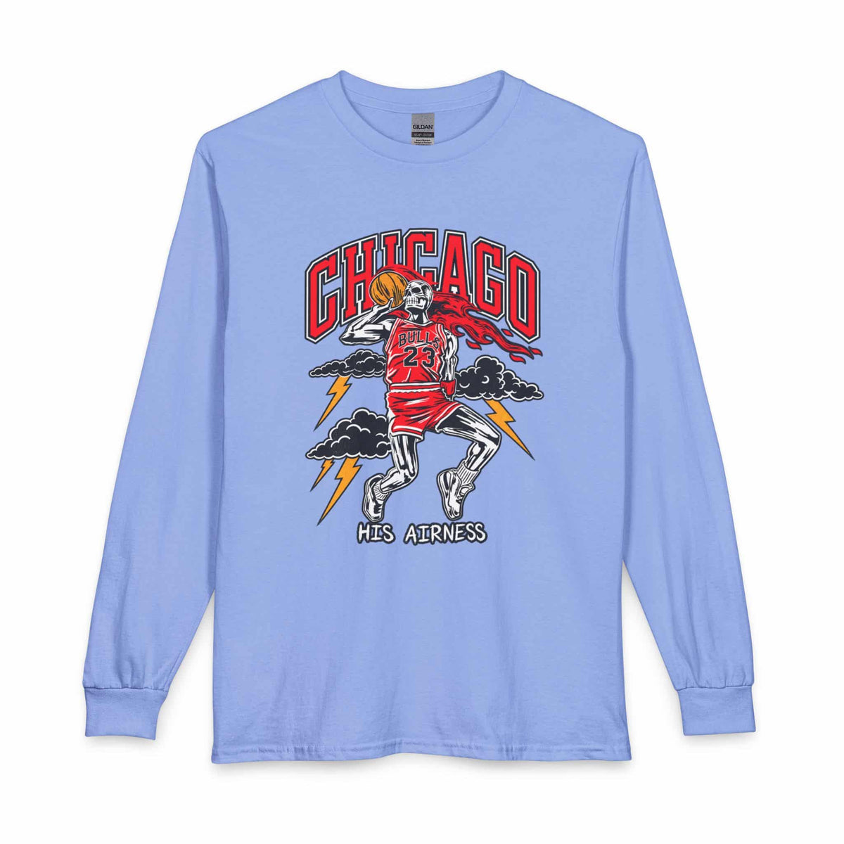 Graphic Print Long Sleeve T-Shirt - POD0038 image 4