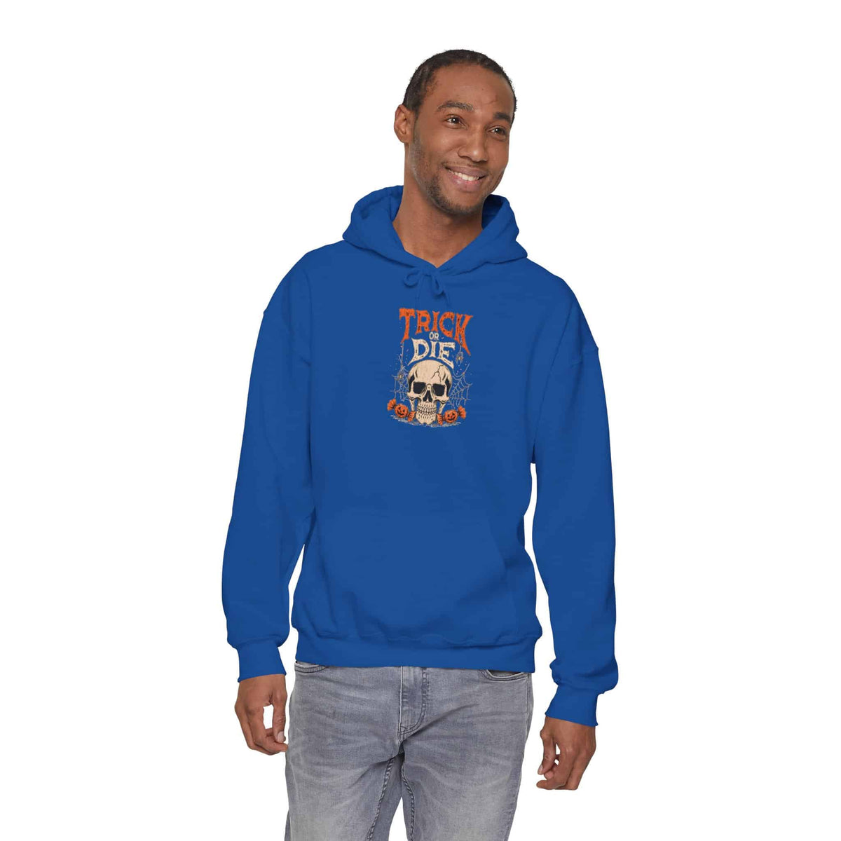 TRICK OR DIE Hooded Sweatshirt image 59