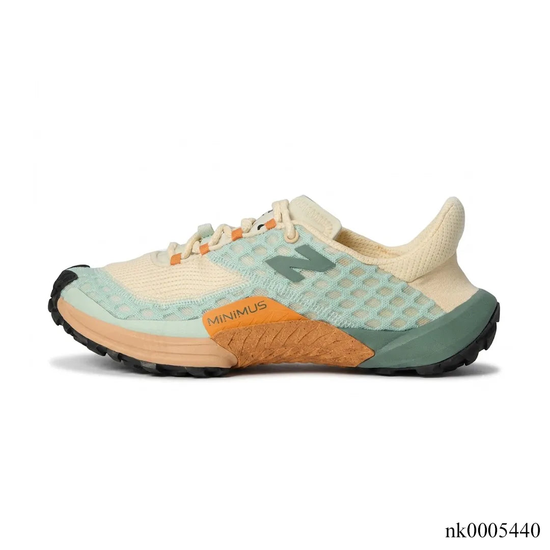 NB Women's Minimus Trail "Dried Orange Lab Green and Calcium" Shoes Sneakers - nk0005440 image 1