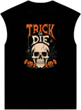 TRICK OR DIE Unisex Garment-Dyed Muscle Tee image 0