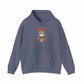 TRICK OR DIE Hooded Sweatshirt - S, Heather Navy image
